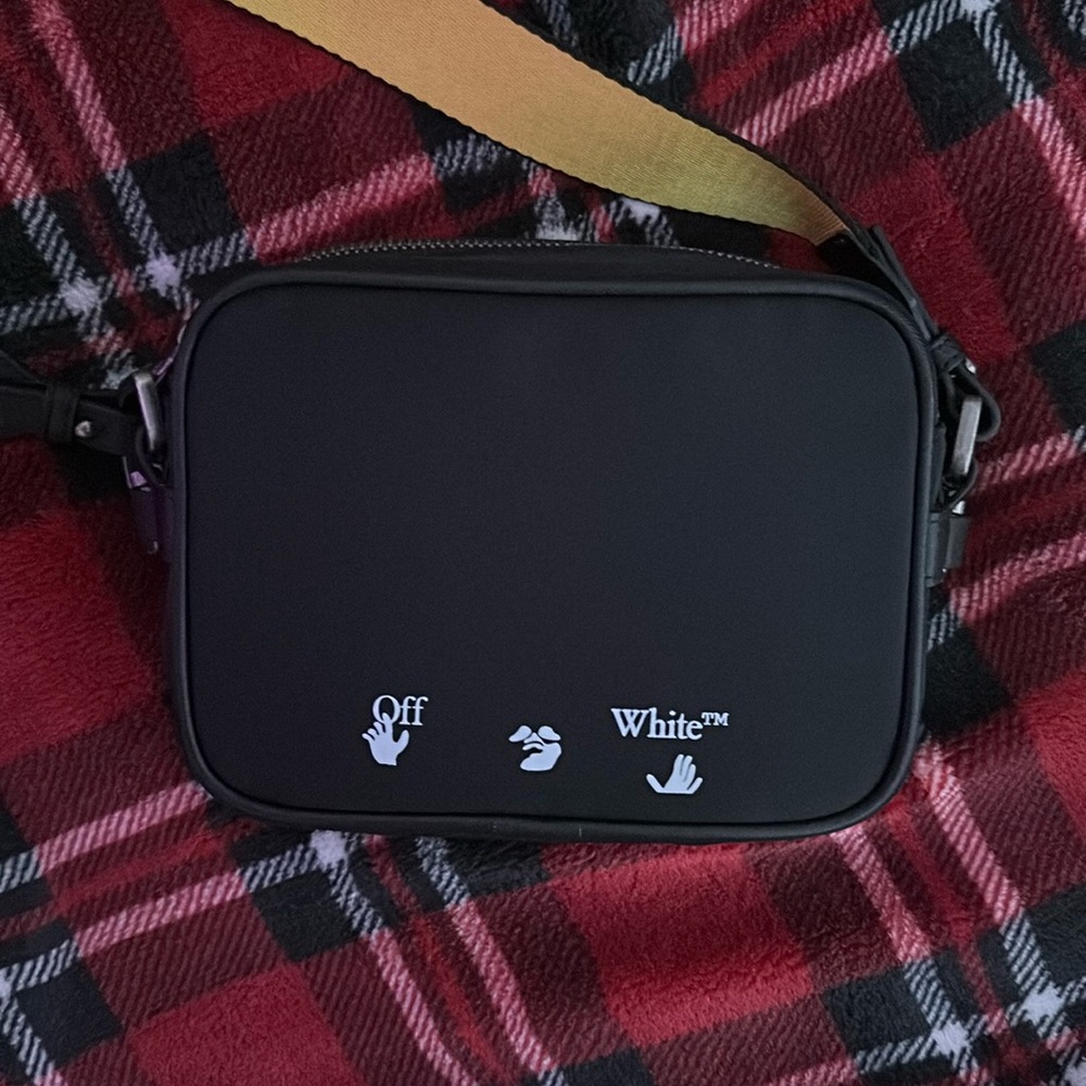 Off-White Crossbody with OFF-WHITE Yellow Strap